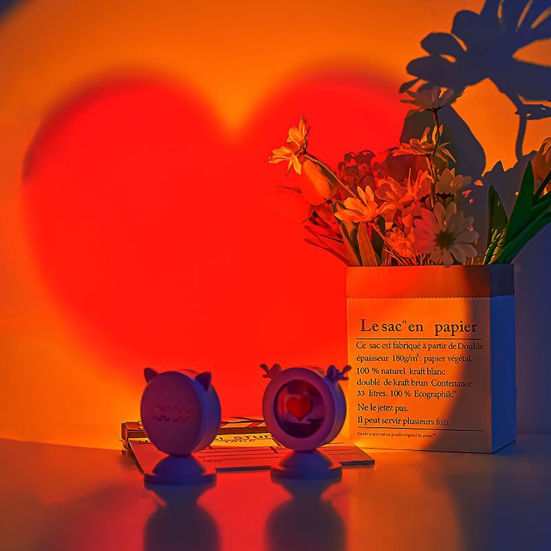Sunset Bedroom Sleeping Bedside Atmosphere Small Night Lamp