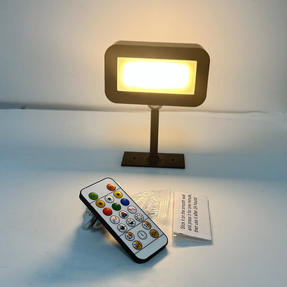 Double-sided Luminous USB Rechargeable Touch Adjustable Light Bedside Lamp