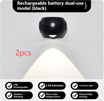 Infrared Sensor Lamp Wireless Sunset Light Aisle Corridor