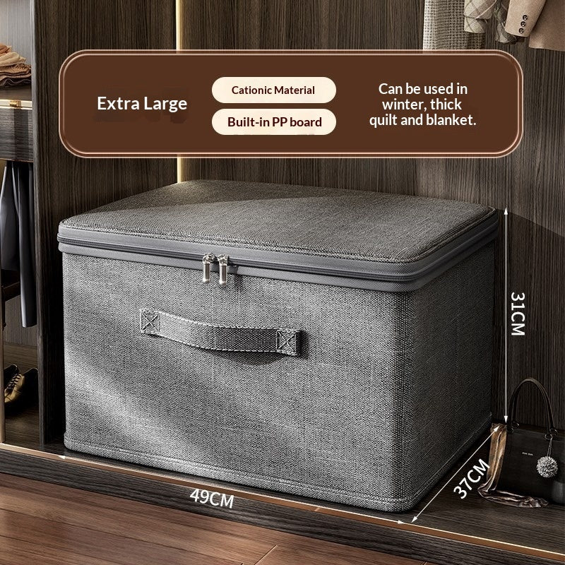 Foldable Storage Box With A Combination Lock