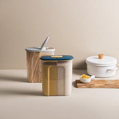 Airtight cans storage box for whole grains