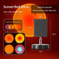 Sunset Lights Red Floor Table Lamp Living Room Bedroom Projection Sun Light Creative Sunset Bedside And Sofa Side Atmosphere