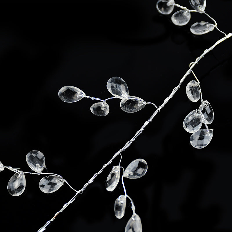 Acrylic Crystal Beads Garland Light String Accessories 100 120 150cm