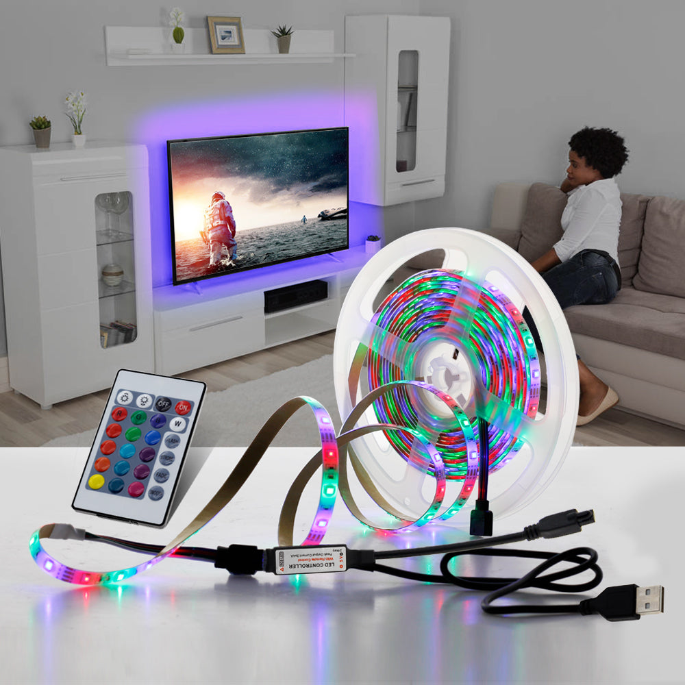 5V USB 2835SMD RGB LED Strip Tape