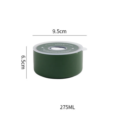 Fresh-Keeping Bowl With Lid Lunch Box Office Worker Portable Airtight Refrigerator Fresh-Keeping Box