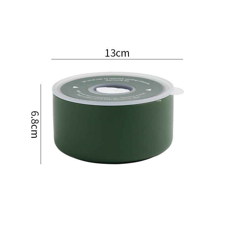 Fresh-Keeping Bowl With Lid Lunch Box Office Worker Portable Airtight Refrigerator Fresh-Keeping Box