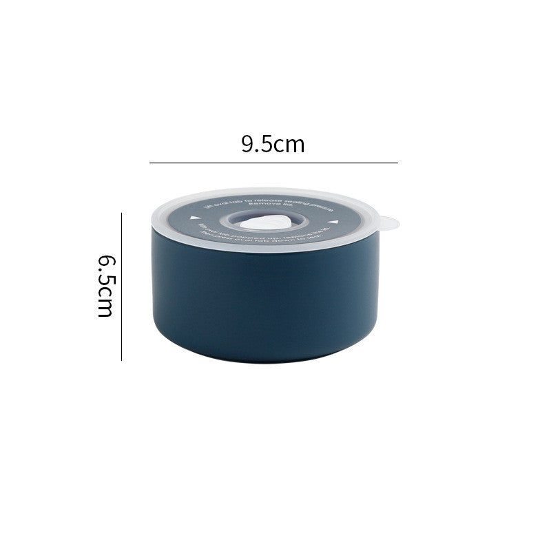 Fresh-Keeping Bowl With Lid Lunch Box Office Worker Portable Airtight Refrigerator Fresh-Keeping Box