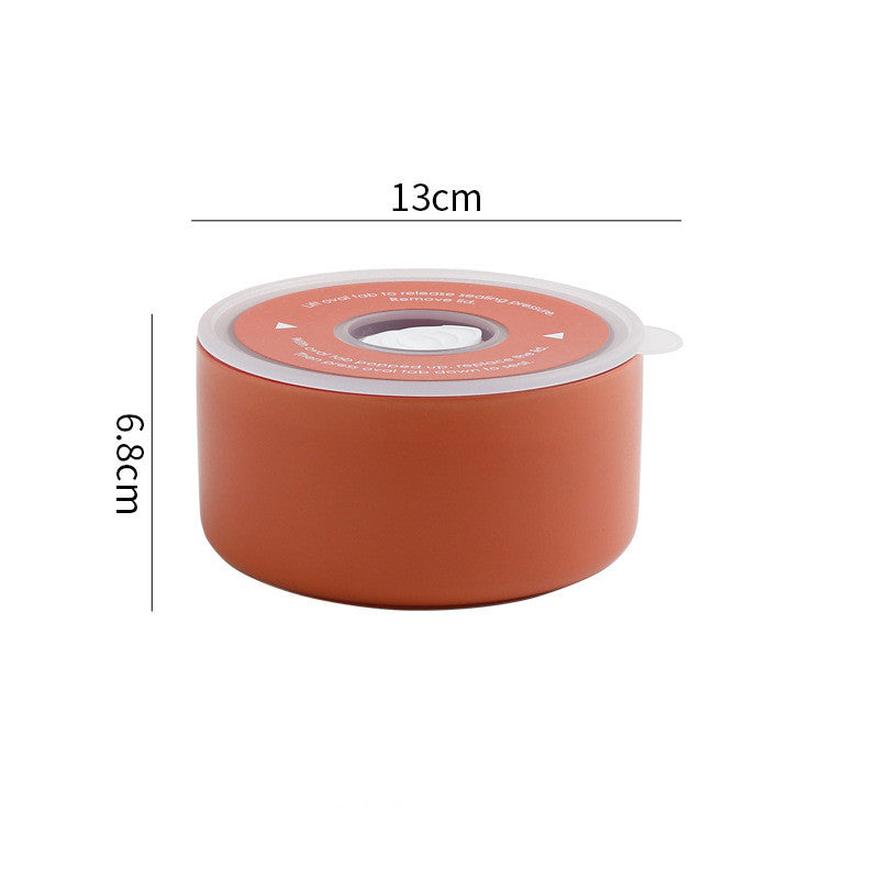 Fresh-Keeping Bowl With Lid Lunch Box Office Worker Portable Airtight Refrigerator Fresh-Keeping Box