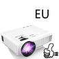 The Projector Is a Small Mini Home Theater 1080p Hd Portable Projector Computer