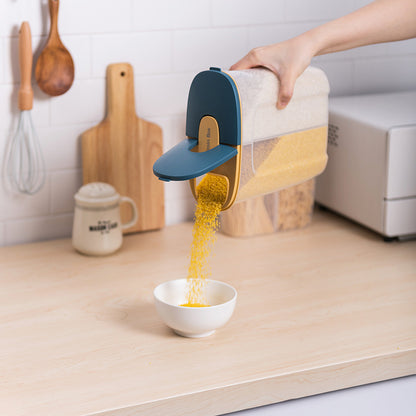 Airtight cans storage box for whole grains
