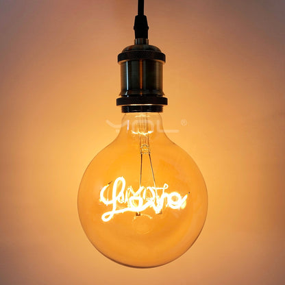 Letter lamp LOVE artistic warm light
