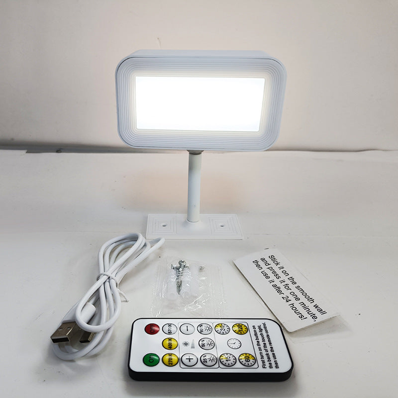 Double-sided Luminous USB Rechargeable Touch Adjustable Light Bedside Lamp