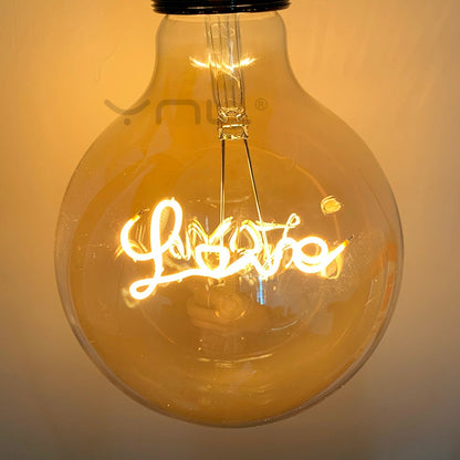 Letter lamp LOVE artistic warm light