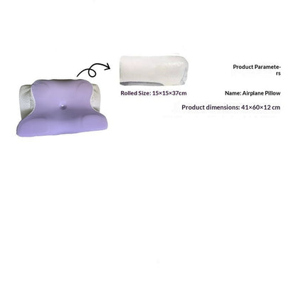 Slow-Rebound Memory Foam Neck-Care Sleep Aid Butterfly-Shaped Ergonomic Multi-Functional Side-Sleeping Pillow