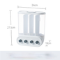Whole Grains Wall-mounted Diced Rice Bucket Storage Box Storage Airtight Tank