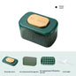 Pet Food-grade Light-luxury Airtight One-touch Ice Cube Tray Storage Box