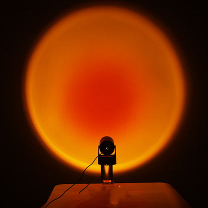 Creative Atmosphere Charging Sunset Projection Lamp