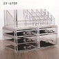 Acrylic Drawer Type Desktop Cosmetic Organizer Anti-dust