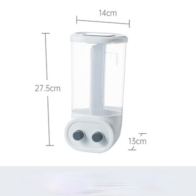 Whole Grains Wall-mounted Diced Rice Bucket Storage Box Storage Airtight Tank