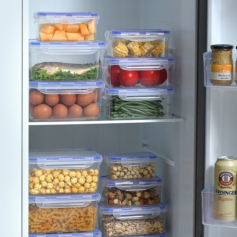 Storage Microwave Safe Lunch Box For Heating Food In The Kitchen With A Lid For Airtight Sealing
