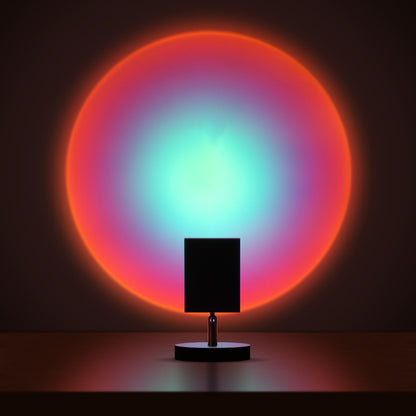 Sunset Lights Red Floor Table Lamp Living Room Bedroom Projection Sun Light Creative Sunset Bedside And Sofa Side Atmosphere