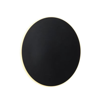 Simple Led Round Wall Lamp Touch Bedroom Bedside