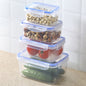 Storage Microwave Safe Lunch Box For Heating Food In The Kitchen With A Lid For Airtight Sealing