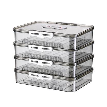 Dumpling Box Food Grade Freezer Safe Airtight Storage Container For Home Use