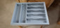 Home Fashion Bamboo Kitchen Drawer Organizer