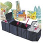 4 Compartments Foldable Multipurpose Car Storage Box
