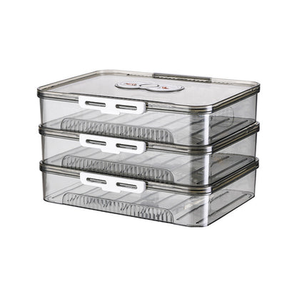 Dumpling Box Food Grade Freezer Safe Airtight Storage Container For Home Use
