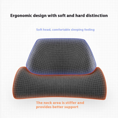 Bamboo Charcoal Ergonomic Memory Foam Neck Pillow