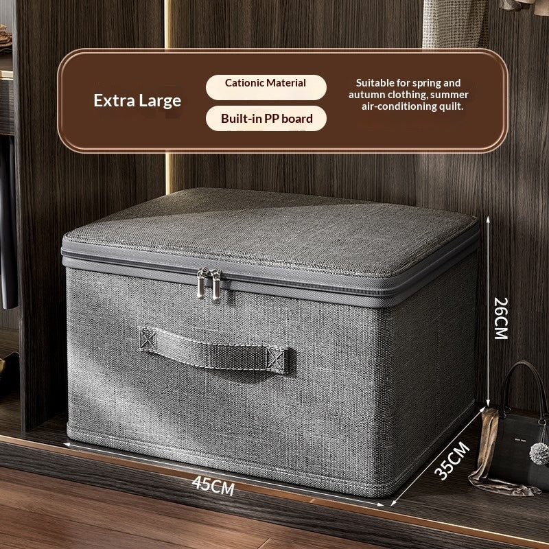 Foldable Storage Box With A Combination Lock