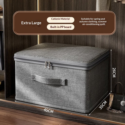 Foldable Storage Box With A Combination Lock