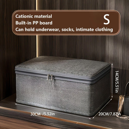 Foldable Storage Box With A Combination Lock
