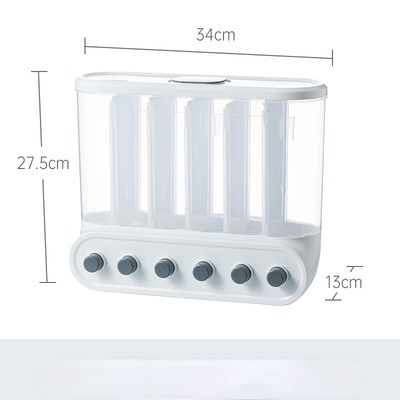 Whole Grains Wall-mounted Diced Rice Bucket Storage Box Storage Airtight Tank
