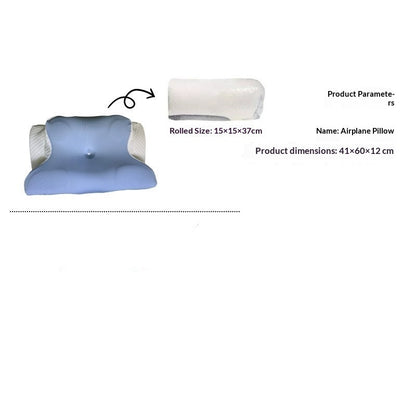 Slow-Rebound Memory Foam Neck-Care Sleep Aid Butterfly-Shaped Ergonomic Multi-Functional Side-Sleeping Pillow