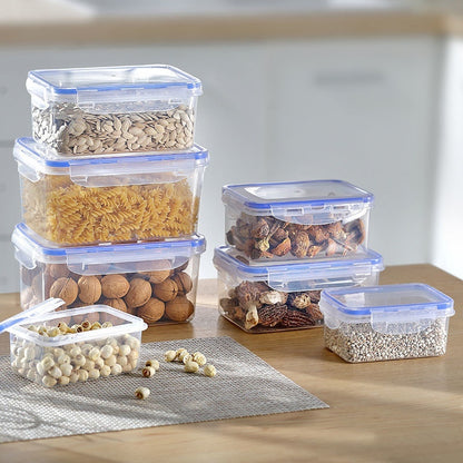 Storage Microwave Safe Lunch Box For Heating Food In The Kitchen With A Lid For Airtight Sealing