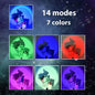 Sunset Sunset Rainbow Projection Lamp Creative USB Background Ambience Light